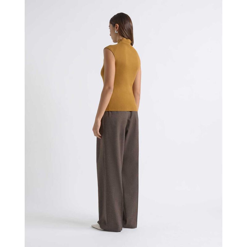 Cue Cotton Silk Cap Sleeve Knit image number 1